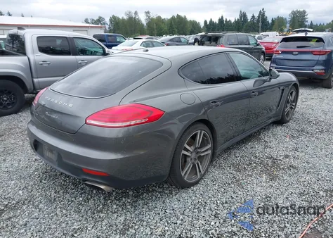 2014 Porsche Panamera 4 from USA, damaged, VIN WP0AA2A70EL005911